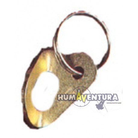 Llavero Chapa Bicromatada Fixe