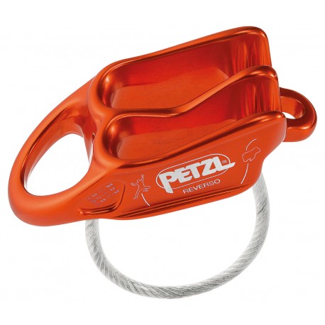 Reverso 4 asegurador/descensor Petzl