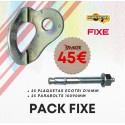 Pack Plaquetas ecotri + Parabolts Fixe 